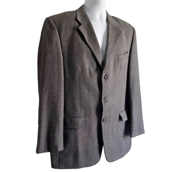Montefino 3 Button Sports Coat Jacket Blazer Size 42R - Picture 4 of 9